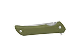 Ruike Hussar, 3.75" Blade, Liner-lock Folding Pocket Knife, Green #P121G