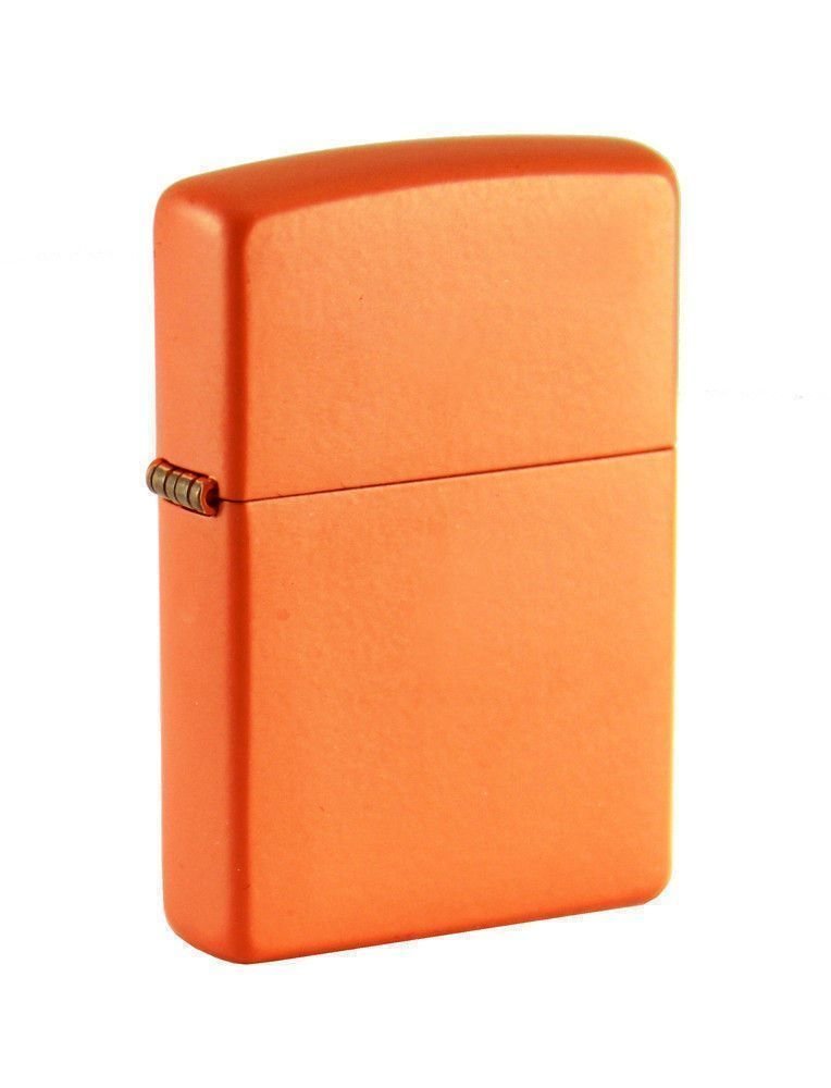 Zippo Orange Matte Classic Lighter, Windproof Pocket #231