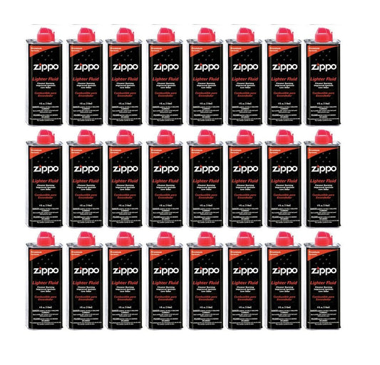 (24-Cans) 4 oz/118 ml Each (4FC), Zippo Fuel Fluid For All Pocket Lighters #3141