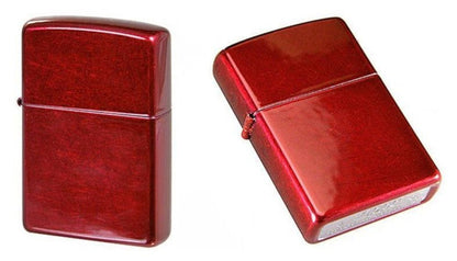 Zippo Candy Apple Red Lighter, Translucent Coating #21063