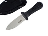 Cold Steel Super Edge Knife, Fixed Blade, Serrated Edge, Secure-Ex Sheath #42SS