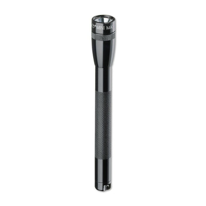 MAGLITE Mini 2-Cell AAA Flashlight, 13 Lumens + 2 Batteries, Black #M3A016