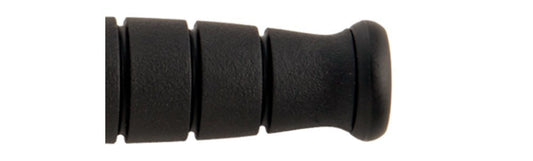 KA-BAR Short, Black Serrated Edge + Leather Sheath, Made in USA #1257