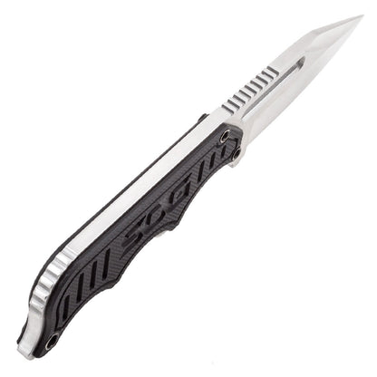 SOG Instinct Fixed Blade Knife, G10 Handle, Satin Finish #NB1012-CP