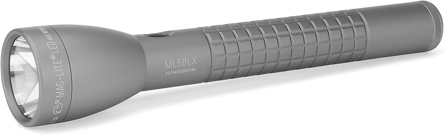 Maglite ML50LX LED 3-Cell C Flashlight, Urban Grey #ML50LX-S3RJ6