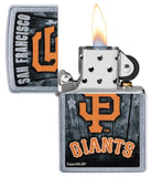 Zippo MLB San Francisco Giants Baseball Team, Genuine Windproof Lighter #29798