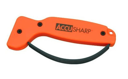 AccuSharp Classic Regular Knife & Tool Sharpener, Blaze Orange #014C