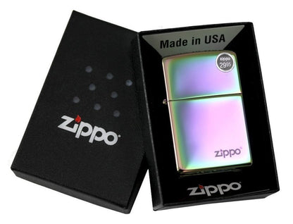 Zippo Rainbow Spectrum Lighter w/ Zippo Logo, High Polish #151ZL