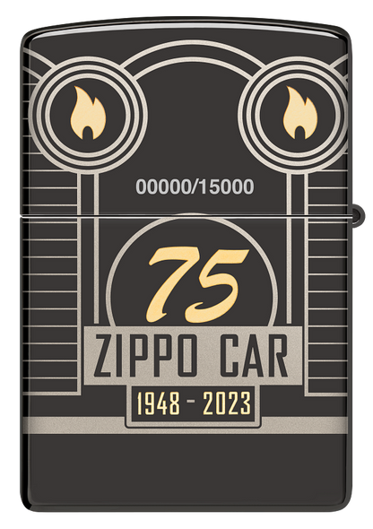Zippo 2023 Collectible Of The Year, High Polish Black Armor Lighter #48691