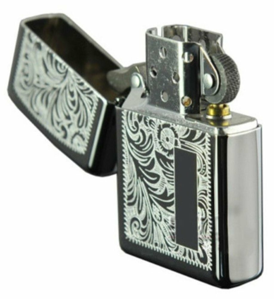 Zippo High Polish Chrome Venetian 352, Good For Engraving Windproof Lighter #352