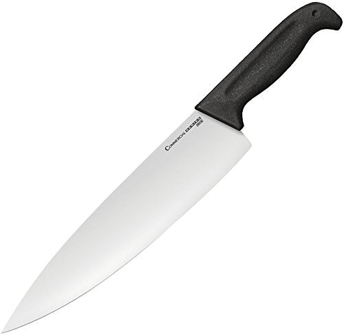 Cold Steel Chef's Knife, Commercial Series, German Steel 10" Blade #20VCBZ