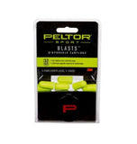 3M Peltor Sport Blasts Disposable Earplugs, 3-Pair Pk, Neon Yellow #97080