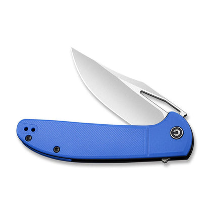 CIVIVI Ortis, Blue Fiberglass Reinforced Handle Black SS Liner #C2013A