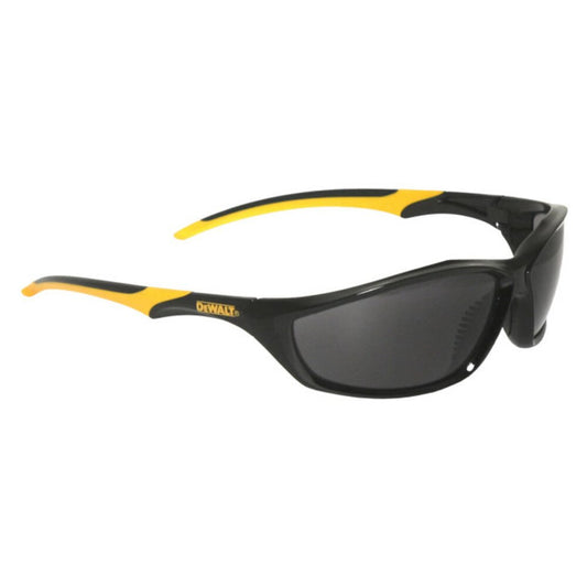 DeWalt Router Safety Glasses, Black/Yellow Frame, Smoke Lens #DPG96-2D