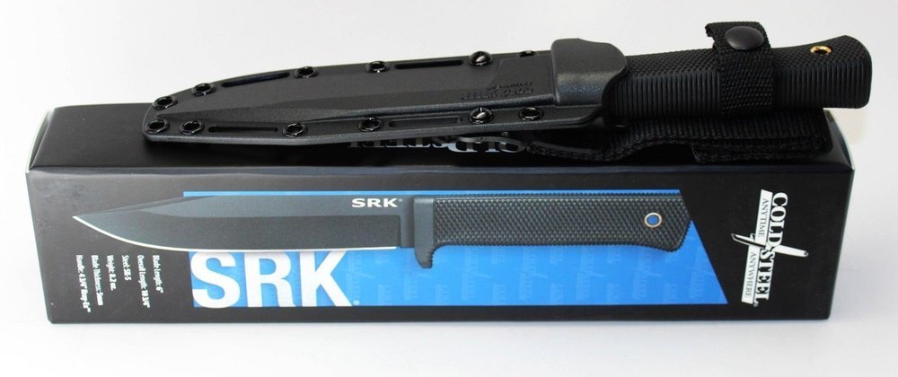 Cold Steel SRK, SK-5 Steel + SecureEx Sheath, In Box #49LCK