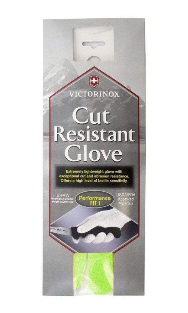 Victorinox SwissArmy Safety Cut Resistant Glove Performance FIT1, Green #86300.G
