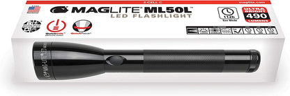 MAGLITE ML50L LED 2-Cell C Flashlight, Black #ML50L-S2015