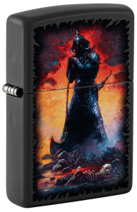 Zippo Frank Frazetta Death Dealer Design, Black Matte Lighter #48555