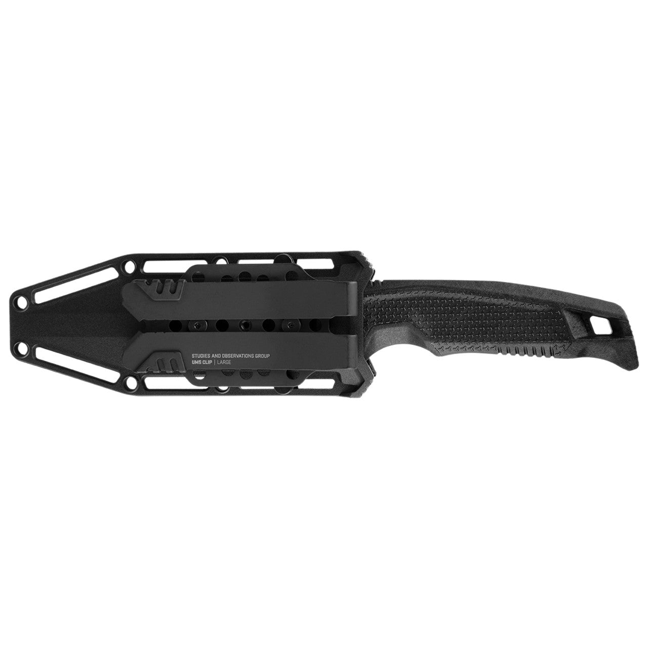 SOG Recondo FX Fixed Blade Straight Edge Knife, Black #17-22-01-57