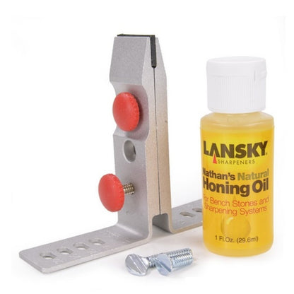 Lansky Standard Three-Stone Sharpening System, Coarse to Fine Grit Hones #LKC03
