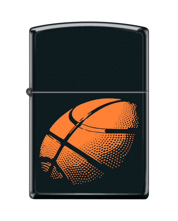 Zippo Basketball Design, Black Matte Lighter #218-095790