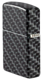 Zippo Carbon Fiber Design, 540° Color Wrap, Genuine Windproof Lighter #49356