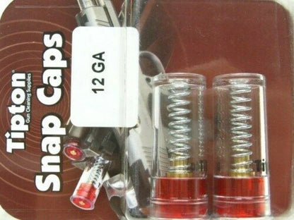 Tipton Snap Caps, 12 Gauge Caliber, 2-Pack, Gun Cleaning Supplies #280986
