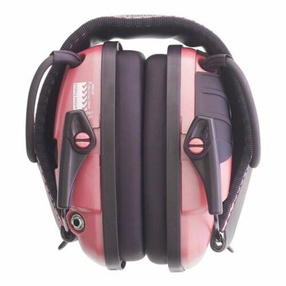 Howard Leight Impact Sport Folding Electronic Earmuff, 22db NRR, Pink #R-02523