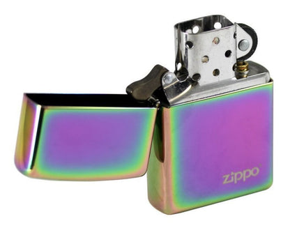 Zippo Rainbow Spectrum Lighter w/ Zippo Logo, High Polish #151ZL