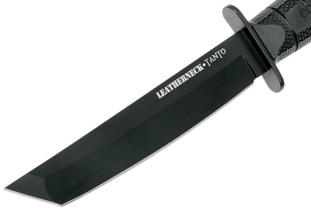 Cold Steel Leatherneck Tanto, German D2 Steel, Black Powder Coating #39LSFCT