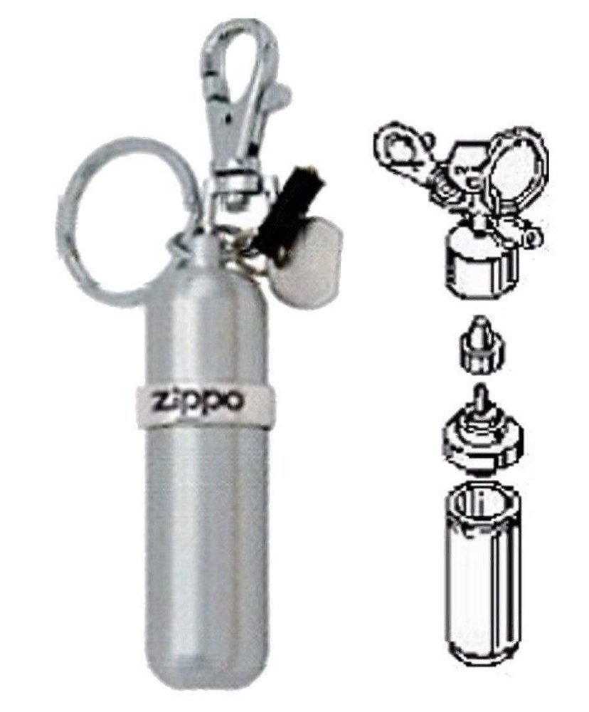 ⭐ Kit Zippo Combustible Gasolina Zippo Fuel 4oz + Mecha + Piedras x6