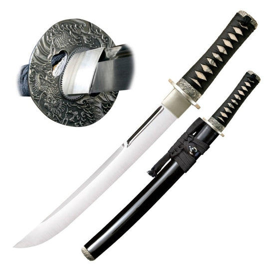 Cold Steel O Tanto Sword (Emperor Series), 13.25" Blade, 1060 Carbon Steel #88T