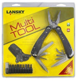 Lansky 20 Function Multi-Tool + 10 Socket Bit Set, Stainless Steel #LMT100B