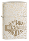 Zippo Harley Davidson, Mercury Glass Finish, Windproof Lighter #49467