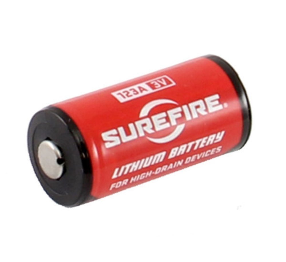 Surefire (1) 123A Lithium 3V Battery for Flashlights #SF1-BB