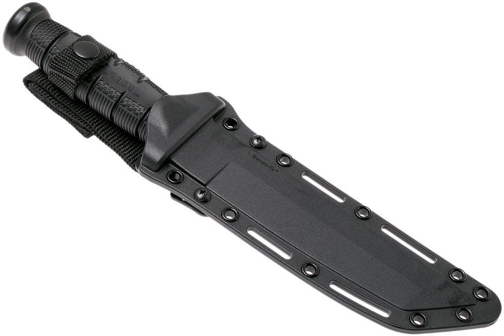 Cold Steel Leatherneck Tanto, German D2 Steel, Black Powder Coating #39LSFCT