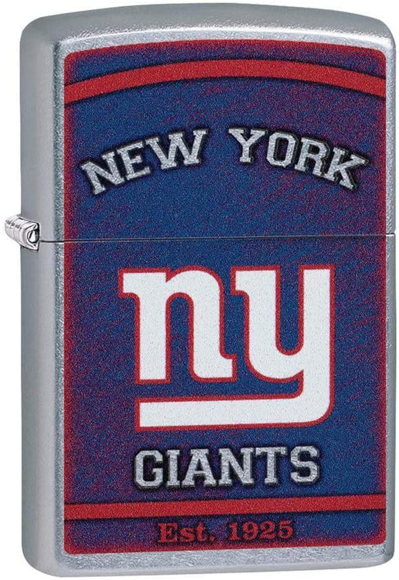 Zippo NFL New York Giants Helmet Street Chrome Windproof Lighter