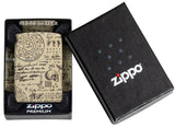 Zippo Gothic Symbols 540° Design, Windproof Lighter #49803