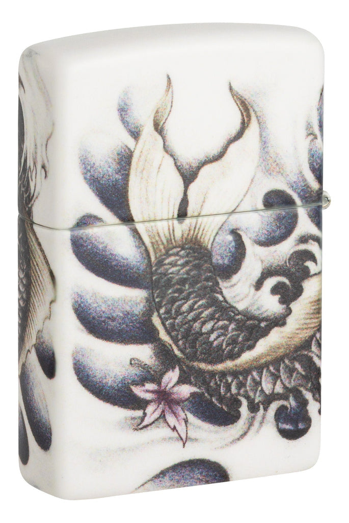 Zippo 540 Koi Fish Tattoo Design, Windproof Lighter #48393