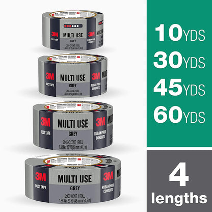 3M Multi-Use Duct Tape, 1.88 in x 30 yd (48.0 mm x 27.4 m) #2930-C