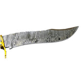 Scorpion Mart Handmade Damascus Steel Knife, Camel Bone Handle + Sheath #KNIFE7