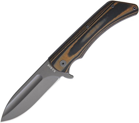 Ka-Bar Mark 98 Knife, G10 Handle Scales, 3.5 inch, 5Cr15 Steel #3066