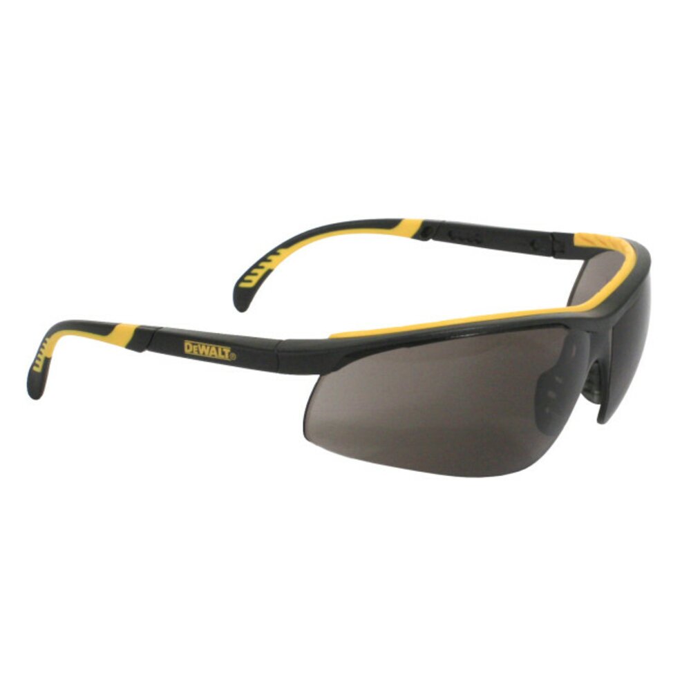 DeWalt DC Safety Glasses, Black Frame, Smoke Lens #DPG55-2D