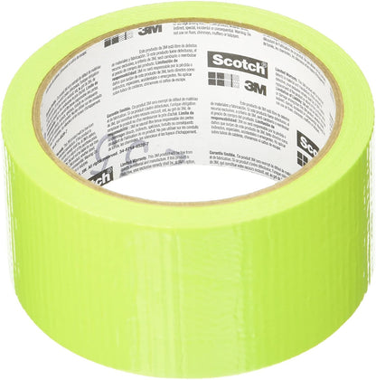 3M Scotch Duct Tape, 1.88 in x 20 yd (48 mm x 18,2 m), Green #920-GRN-C