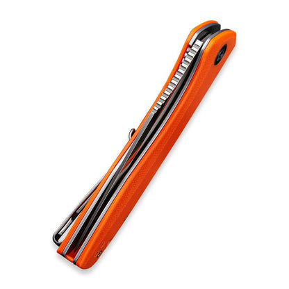 CIVIVI Baklash Orange G10 Handle, Satin Finished Blade #C801G