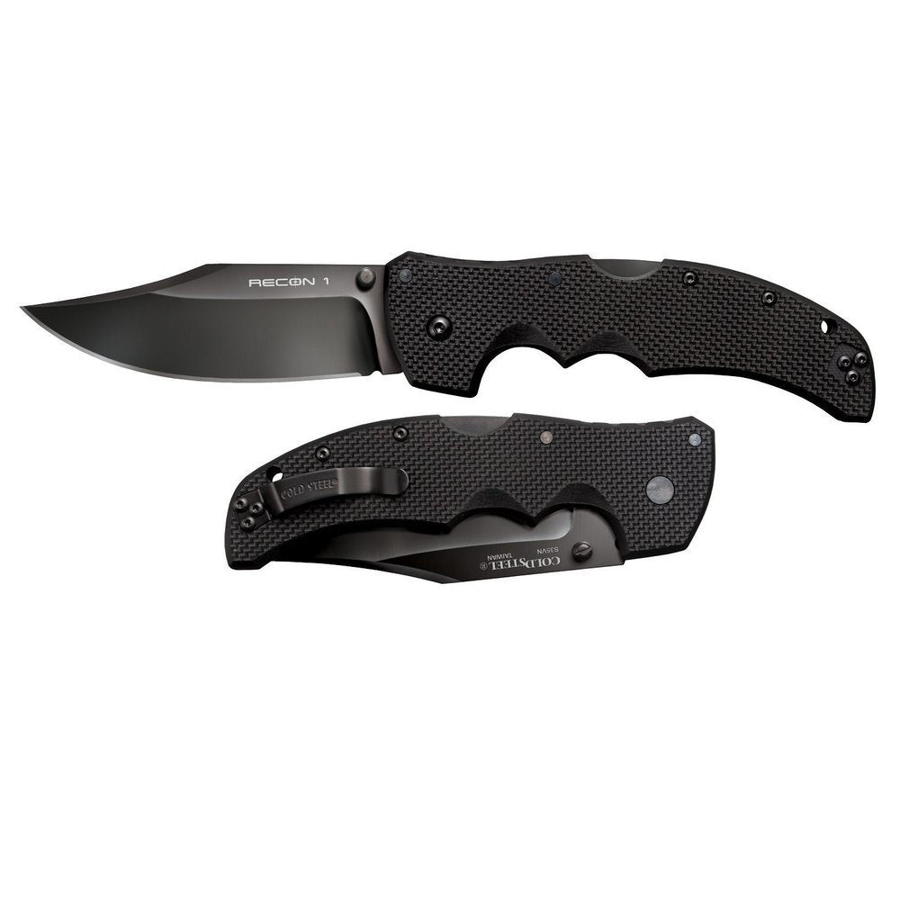 Cold Steel Recon 1 Clip Folding Knife, Clip Point #27BC