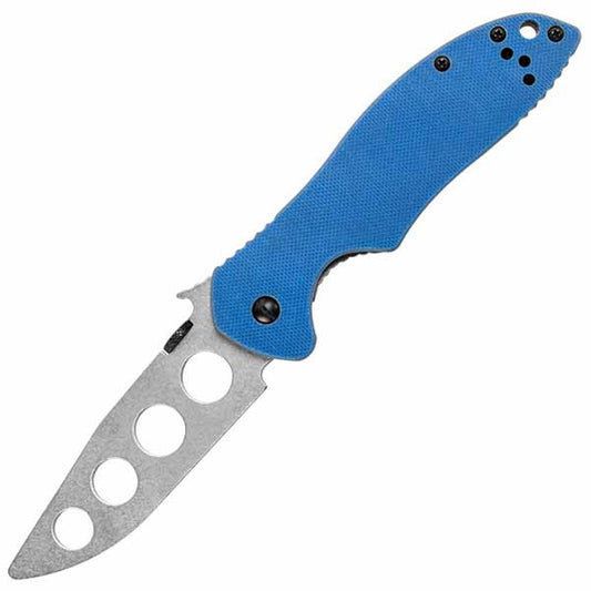 Kershaw E-Train CQC-6T Trainer 3.25" Blade, Blue G10 Handle #6034TRAINER