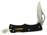 Lansky Lockback Folding Pocket Knife, Black, 2 inch Blade #LKN045-BLK