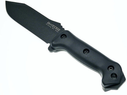 Ka-Bar Becker Crewman Knife, Carbon Steel Blade, Heavy Duty Sheath #BK10