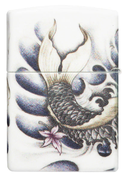 Zippo 540 Koi Fish Tattoo Design, Windproof Lighter #48393